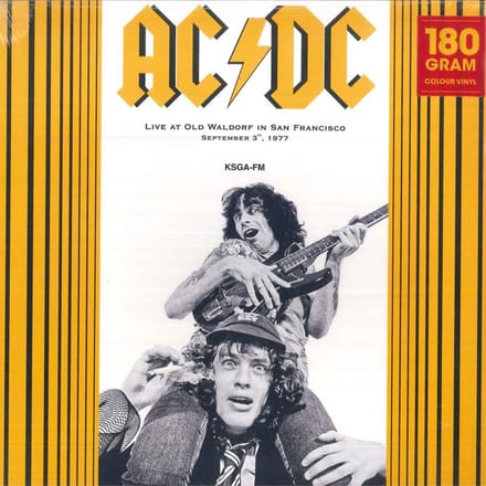 LP Plaat ACDC Live At Old Waldorf In San Francisc DOR2111HC DOL 2016 US Rock gray