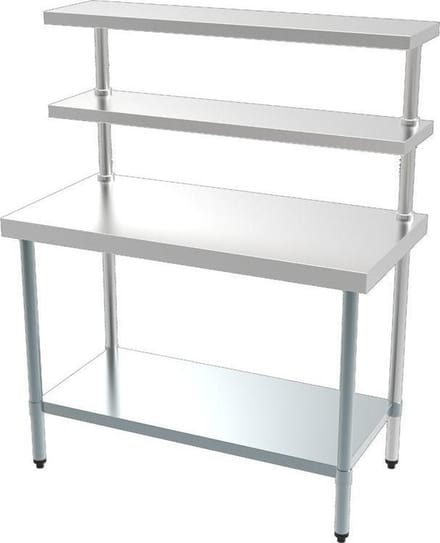 Professionele Werkstation | 60cm diep | 150 cm breed | Combisteel | 7490.0105 | Horeca