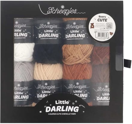 Scheepjes Little Darling colour pack 8x25g-Beary Cute