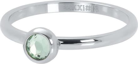 1 Zirconia light green - iXXXi - Vulring 2 mm 17 / Silver