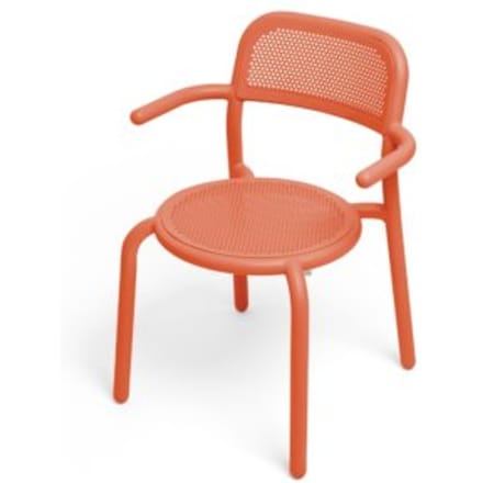 Fatboy toni armchair set van 2 - tangerine