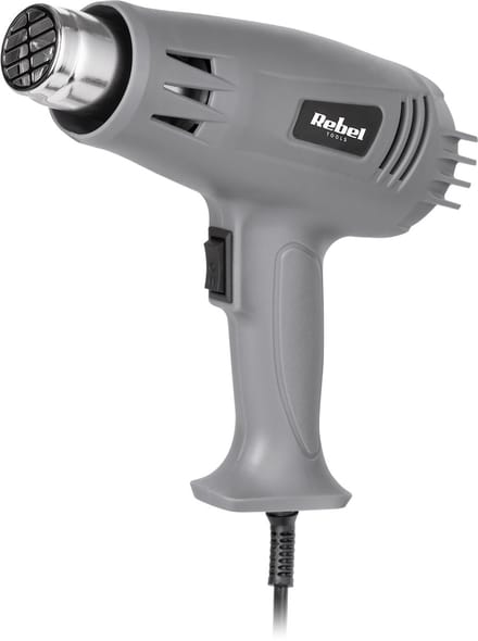 Rebel Serie - Elektrische Heteluchtpistool - 1600W - 600°C - Twee Snelheden