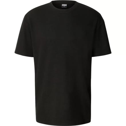 Urban Classics - Loose Fit Structured Heren Tshirt - XL - Zwart
