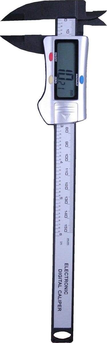 Benson Digitale Carbon Schuifmaat - Caliper - 150 mm