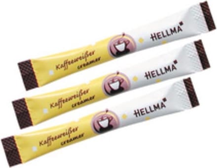 HELLMA Creamer-sticks, in display, 2,5 g, 500 st.