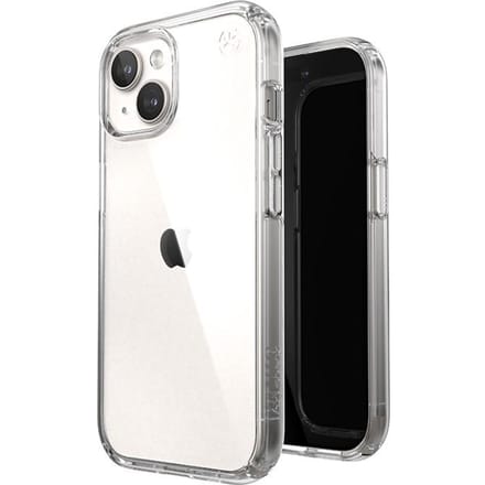 Speck Presidio Perfect Clear geschikt voor Apple iPhone 17e/16e/15/14/13 Clear - with Microban