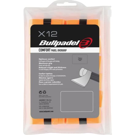 Bullpadel GB1600 Overgrip Oranje 12 St. - Grip - Multi