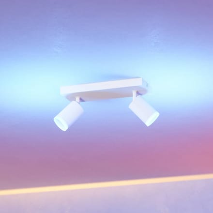 EGLO connect.z Melitello-Z Smart Spot - LED - 25 cm - Wit - Instelbaar RGB & wit licht - Dimbaar - Zigbee