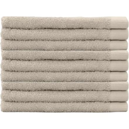 Cinderella Weekend Gastendoek - 34 x 50 cm - 550 g/m² - Hotelkwaliteit - Set van 9 - Taupe