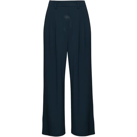 MSCH Copenhagen Mschhenrika Hw Pants Broeken Dames - Donkerblauw - Maat XL