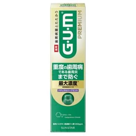 Sunstar - Gum Premium Toothpaste Natural Herb Mint 85g