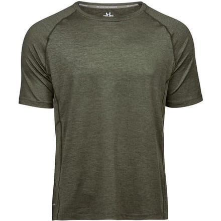 Tee Jays - Men´s CoolDry Tee - Olive Melange - S
