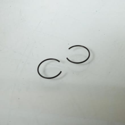 Paire de clips d'axe de piston Ø15 pour scooter Aprilia 125 Atlantic 2003 à 2011