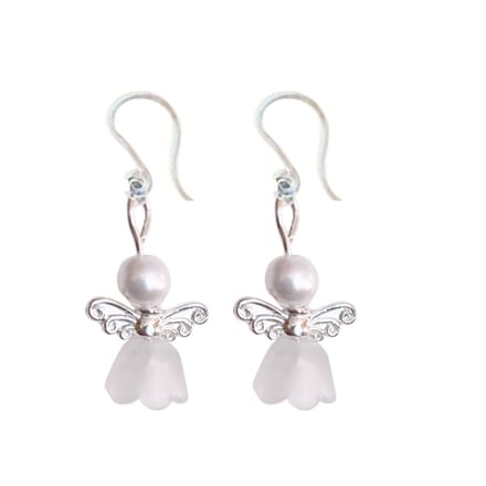Allergievrij kerst engel zilverkleur-Charme Bijoux