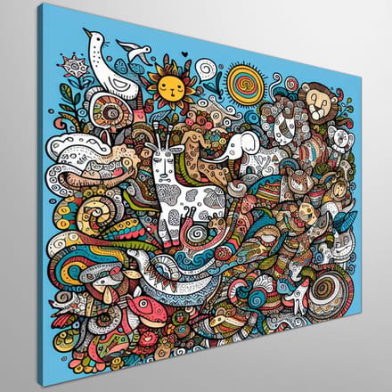 Kunstprint | Wanddecoratie | Canvas | 60 × 60 cm