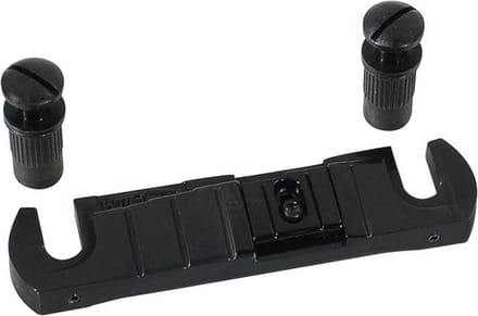 Wilkinson B-GTB-B Brug-Staartstuk voor G-model met Verstelbare GB Saddle, Zwart