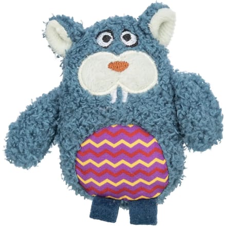 Kattenspeelgoed monster pluche 11cm kattenkruid