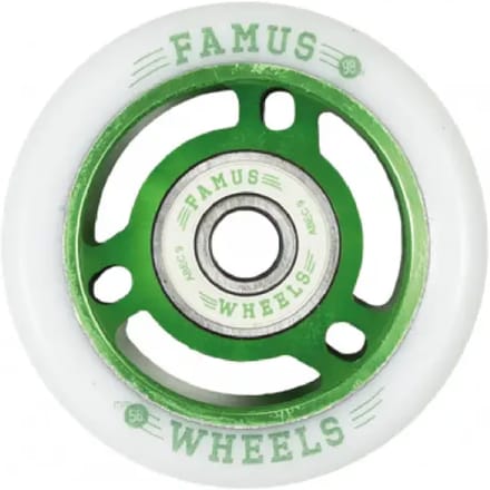 Set van 8 rollerwielen Famus Wheels 98A