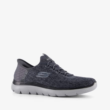 Skechers Summits - Key Pace Heren Instappers - Donkergrijs