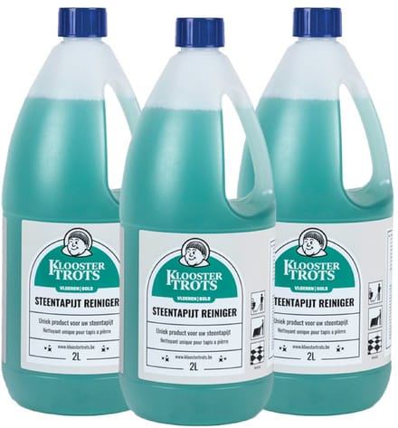 Kloostertrots Steentapijt Reiniger (3 x 2 Liter)