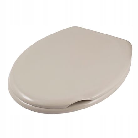 Merkloze Beige Toiletbril van Polypropyleen - Gemakkelijk te Monteren