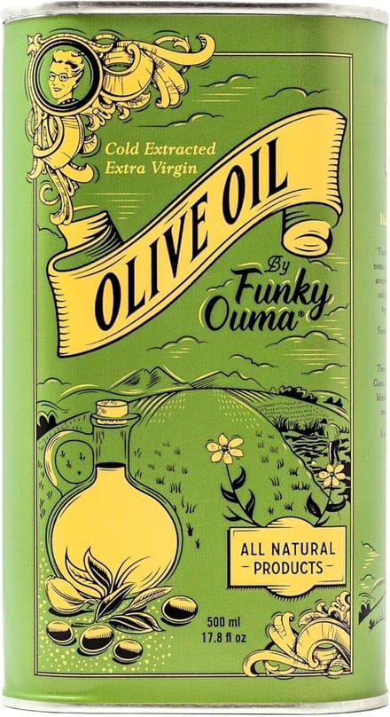 Funky Ouma - Olive Oil - Tin 500ml