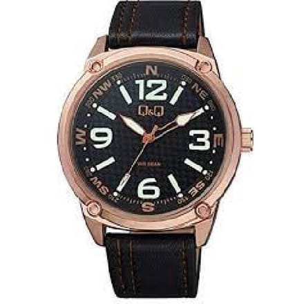 Heren horloge met neon index Q&Q-QB10J115Y