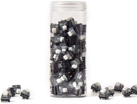 Mechanische Toetsenbord Schakelaars 5-pins Vervanging Clicky Tactiel Lineair