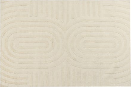 MASTUNG - Vloerkleed - Lichtbeige - 200 x 300 cm - Wol