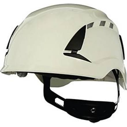 3M veiligheidshelm SecureFit X5501V-CE, EN 397, UV-bestendig ABS, wit, 4-punts ratelsluiting, hoofdomtrek 50-63 cm