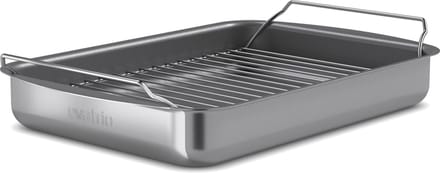 Eva Trio - Professional Braadslede 35x25 cm - Aluminium - Grijs