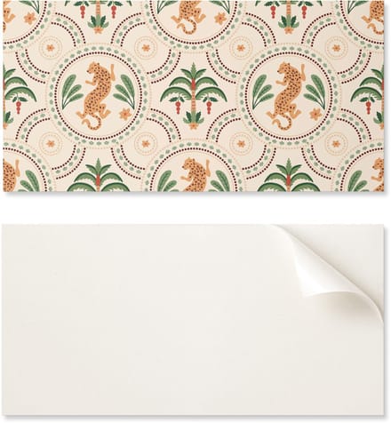 Tropische wandtegels met luipaardprint 10x40x20 cm