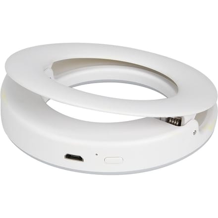 XJ-19 Draagbaar Oplaadbaar 40 LED Camera Selfie Ring Invullicht 3200K-6500K voor Mobiele Telefoon