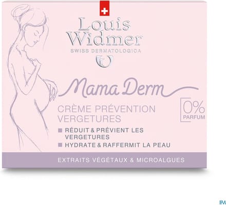 Louis Widmer Crème Mama Derm Stretch Marks Prevention Cream ZP
