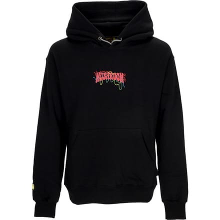 Skate Cat-hoodie heren zwart
