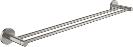 Grohe Essentials Handdoekhouder - 60cm - dubbel - Supersteel (RVS)