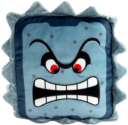 Tomy Super Mario Mocchi-Mocchi Mega Knuffel Figure Thwomp 38 cm Knuffeles