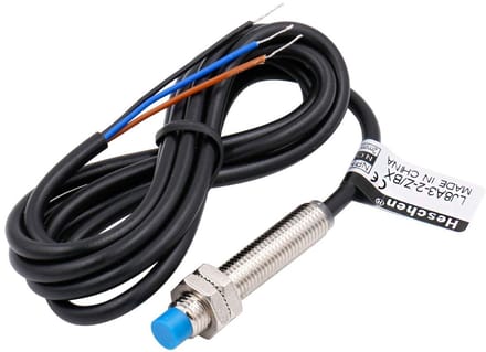 Dailygoody - Inductive Proximity Sensor - Inductieve Schakelaar - 2mm Detectieafstand - 3 Draad - Normaal Open - 6-36 V - Geschikt voor Automati...