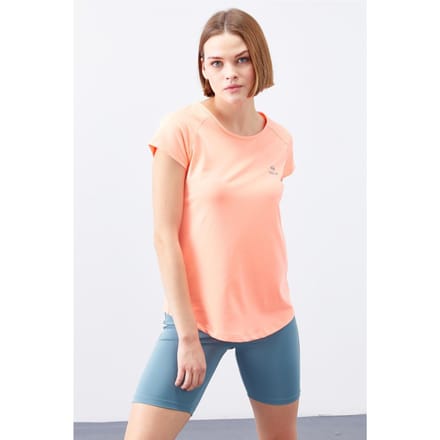 Dames Korte Mouwen Crew Neck T-Shirt