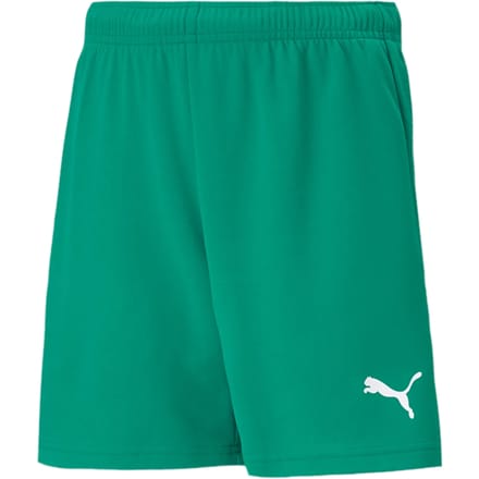 Puma Teamrise Short Kinderen - Groen | Maat: 140