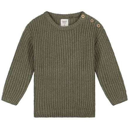 Sweet Petit peuter trui Charlie Olivegreen 86 heren