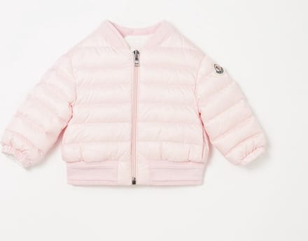 Moncler Ter puffer jack met donsvulling - roze - Maat 62