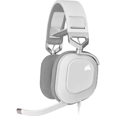 Corsair HS80 - Bedrade Gaming Headset - RGB - Dolby Audio 7.1 Surround - Wit - PC