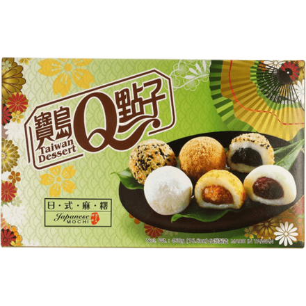 Q-Brand Japanse Stijl Gemengde Mochi 450g