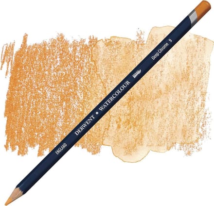 Derwent Watercolour Potlood - Deep Chrome 9