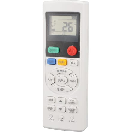 YR HD01 Afstandsbediening voor Airconditioner Gemakkelijke Toegang Draagbaar Vervanging AC Afstandsbediening white