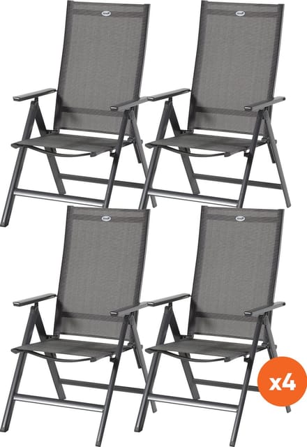 Set van 4 - Hartman Aruba verstelbare stoel