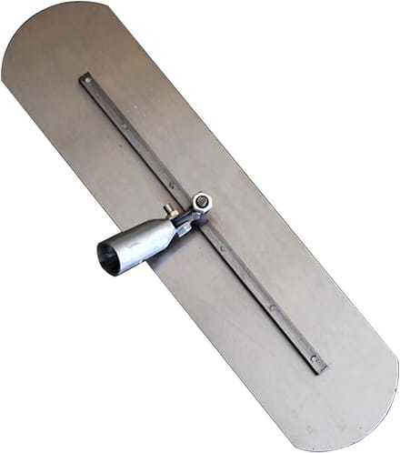 Betonnen Troffel - Cement Vlakker - Beton Afwerken - Uitschuifbare Handgreep - 50-80cm Lengte - Blauw