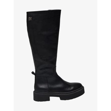 Steve Madden Galina Boots Black Leather Taglia: 37 | Stivali Outlet | Donna | Nero