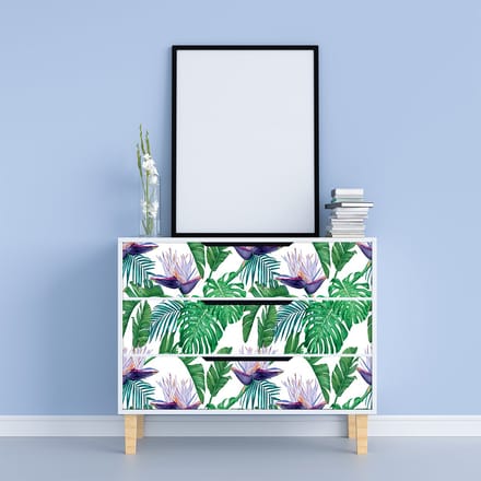 Tropische meubelsticker Janjira 60 x 90 cm